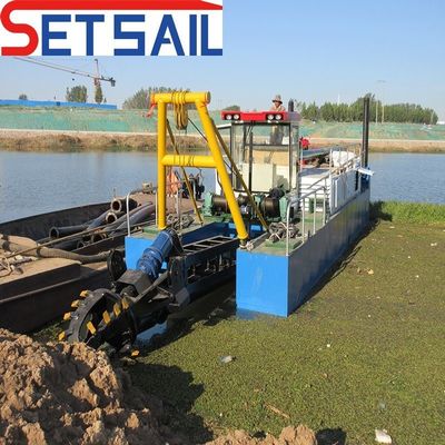 CTS 슬롯 타입 디젤 엔진 컷러 흡수 썰매 모래 보트 모래 발굴 보트