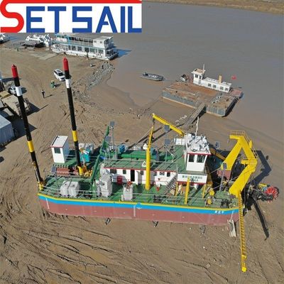 강 모래 펌프 휠 버킷 드레거 8m-20m의 드레거 깊이와 미국 화폐