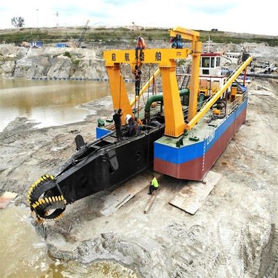 30kw-500kw 디젤 컷터 물 흐름 3500/4000/5000/6000m3을 위해 사용자 정의 수축 드래거