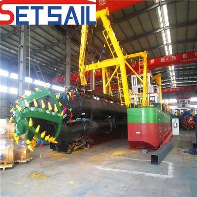 30kW-500kW 컷어 헤드 파워 컷어 펌프 강 모래와 호수 진흙을 위한 펌프