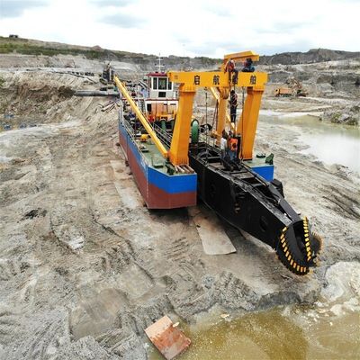 36000.000kg 패키지 총중량 컷어 헤드 및 진흙 펌프와 함께 강 모래 흡수 드래거