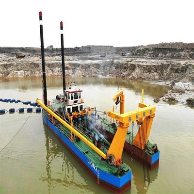 QH-1 수압 디젤 엔진 모래 펌프 저장소 진흙 진흙을 진척하는 장비