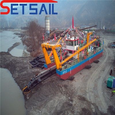 14 인치 컷터 수식 드래거 70kw-110kw 컷터 전력 및 2000m3 / H의 물 흐름