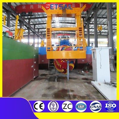 보조 엔진 전력 Cumins 100kw-2000kw 모래 펌프 컷러 흡수 드래거 기계