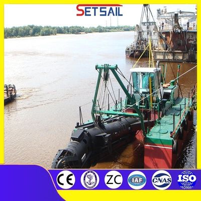 8인치 컷터 수액 드래거 50kW 디젤 엔진과 8m의 드래거 깊이