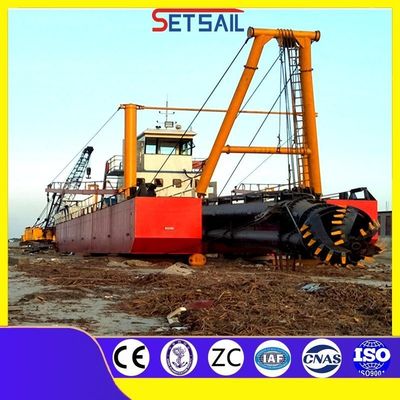 8인치 컷터 수액 드래거 50kW 디젤 엔진과 8m의 드래거 깊이