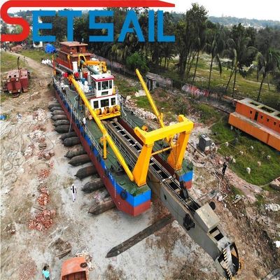 CTN 슬롯 타입 디젤 엔진 컷러 흡수 모래 드래거 50kw-600kw 컷러 헤드