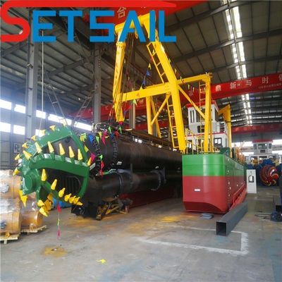 CTN 슬롯 타입 디젤 엔진 컷러 흡수 모래 드래거 50kw-600kw 컷러 헤드