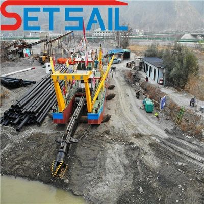 CTN 슬롯 타입 디젤 엔진 컷러 흡수 모래 드래거 50kw-600kw 컷러 헤드