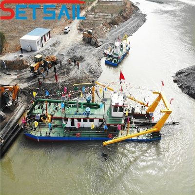 방글라데시의 46m 26inch Cutter Suction Sand Dredger Cummins 디젤 엔진으로 구동되는
