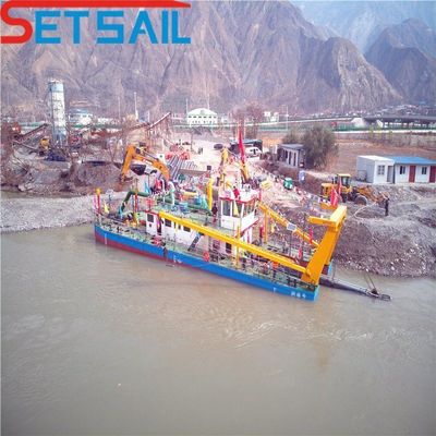 방글라데시의 46m 26inch Cutter Suction Sand Dredger Cummins 디젤 엔진으로 구동되는