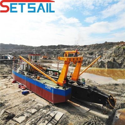 32인치 물 흐름 7500m3 절단 펌프 빨래 진흙 파기용 US 화폐의 강 모래