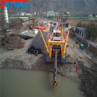 32인치 7500m3 커터 흡수 드래거 부스터 스테이션에서 드래거 효율을 높여