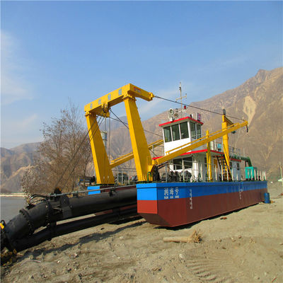 QH-D27 700 M3 용량 18 인치 컷터 흡수 모래 파고기 항만 건설