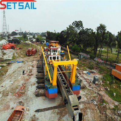 20 인치 Setsail 강 컷어 흡수 모래 드래거와 1500m 출력 거리가