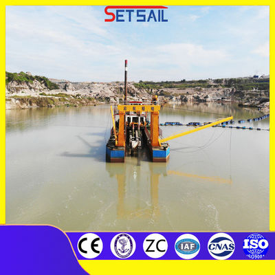 WN600 슬러리 펌프 채널 드레이지 모래 드레이지 기계 720kw 보조 엔진 전력