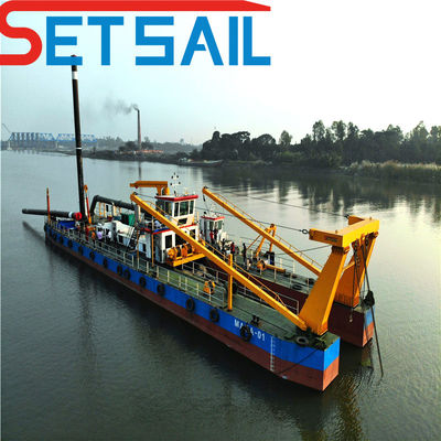 2380kw 주 엔진 전력 Setsail Sand Dredging Machine 추정 배달 시간