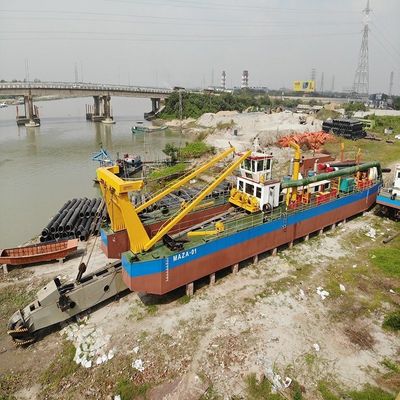 총 무게 28-1000t 렉스로스 수압 펌프 컷러 흡수 썰매 모래 기계