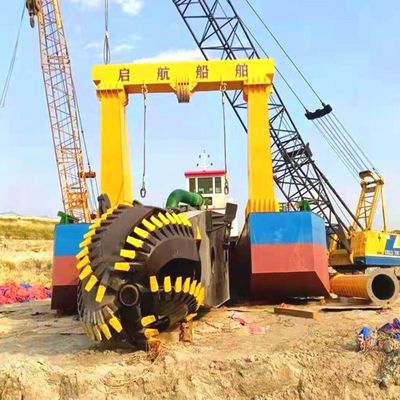50kW-800kW 컷어 헤드 파워 강 모래 펌프 컷어 수축 드래거 시멘스 PLC와 함께