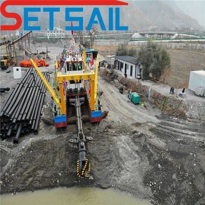 230000.000kg 스톡 컷터 수액 드래거 디젤 엔진 전력 및 15m 드래거 깊이