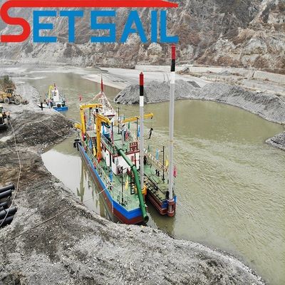 230000.000kg 스톡 컷터 수액 드래거 디젤 엔진 전력 및 15m 드래거 깊이