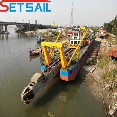 245000.000kg 패키지 총 무게 22인치 물 흐름 5000m3 커터 흡수 모래 파고기