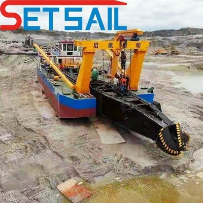 18 인치 수압 절단 흡수 모래 광산 용기 모래 출력 거리가 1500m