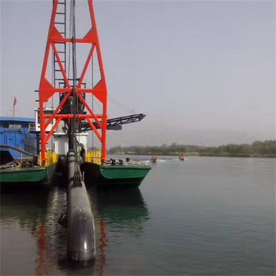 최대 썰매 깊이 9m-30m 디젤 엔진 컷러 흡수 썰매 물 흐름 540kw-5000kw
