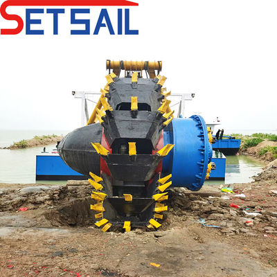 200mm-800mm 배charge 파이프 지름 바퀴 버킷 PLC 제어 시스템으로 모래 드레거