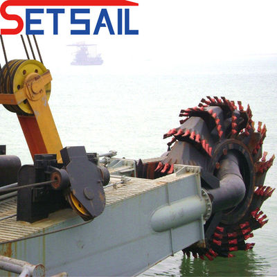 200mm-800mm 배charge 파이프 지름 바퀴 버킷 PLC 제어 시스템으로 모래 드레거