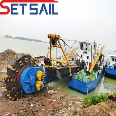 8m-20m 파고 깊이 시멘스 PLC 물 흐름 5000m3 바퀴 버킷 머리로 파고