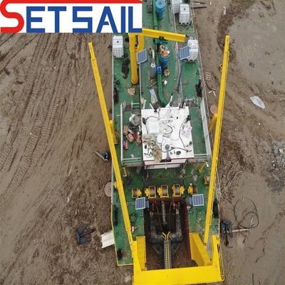 800m-5000m 배charge 거리 버킷 휠 헤드 및 시멘스 PLC와 함께 강 모래 드레거