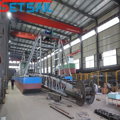 다기능 호수 채굴 기계 버킷 체인 채굴 주요 모터 전력 37kw-200kw