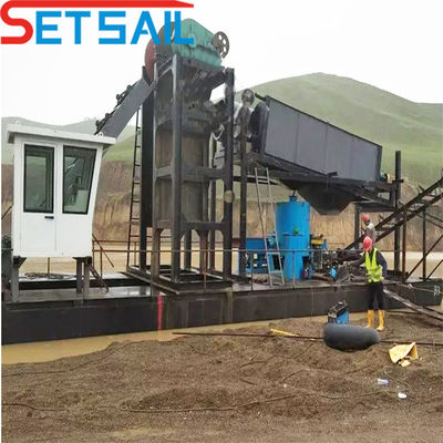 버킷 체인 금과 다이아몬드 광산 장비 4kw*3-15kw*3 마이그레이션 장치 수