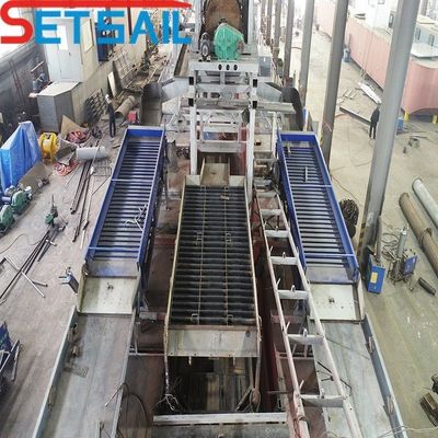 버킷 체인 금과 다이아몬드 광산 장비 4kw*3-15kw*3 마이그레이션 장치 수