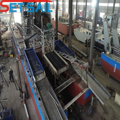 버킷 체인 금과 다이아몬드 광산 장비 4kw*3-15kw*3 마이그레이션 장치 수