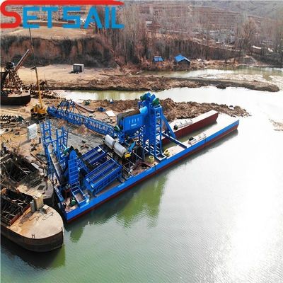 금 다이아몬드 기계와 함께 14L-39L 총 연료 소비 버킷 모래 진흙 드레거