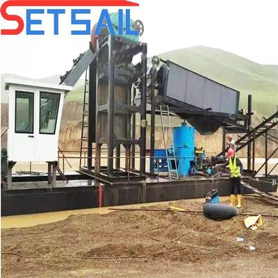 실력 60m3-500m3의 Cast Iron Cyclone Sand 금과 다이아몬드 드래그 머신을 판매합니다.