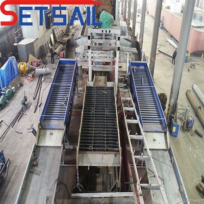 체인 버킷 리버 금 기계와 조화 찌꺼기 및 더름 스크린 전력 5.5kw-20kw