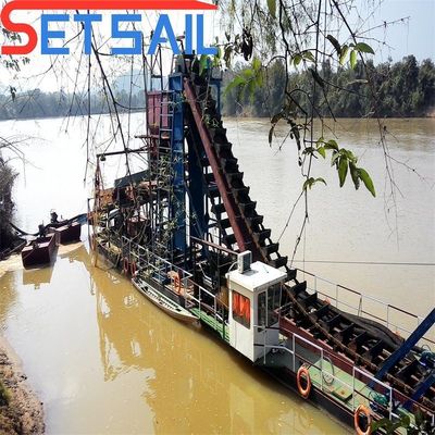 해상 화물 체인 버킷 강 금 다이아몬드 기계와 총 전력 95kw-260kw