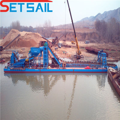 75kW-150kW 발전기 세트 체인 버킷 금 채굴기