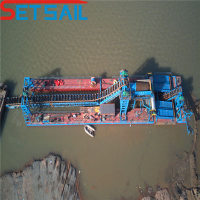 사이클론 기계 모래 썰매 썰매 금 기계 36000.000kg 패키지 총 무게