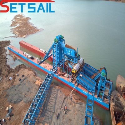 사이클론 기계 모래 썰매 썰매 금 기계 36000.000kg 패키지 총 무게
