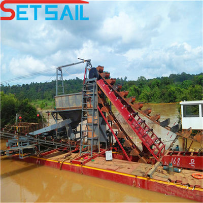 8m-28m 썰매 깊숙이 Setsail 체인 버킷 금 썰매기 다이아몬드
