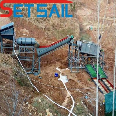 패키지 총 무게 5000,000kg 육지 철 모래 기계