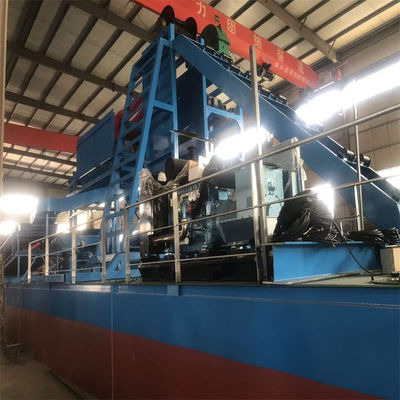 Setsail Chain Bucket River Gold Diamond Dredger for Congo by Professional (세세일 체인 버킷 리버 금 광업 다이아몬드 드레거)