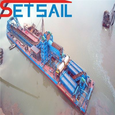 200톤 / H 체인 버킷 금과 다이아몬드 드래거 주입 펌프 전력 7.5kw-50kw