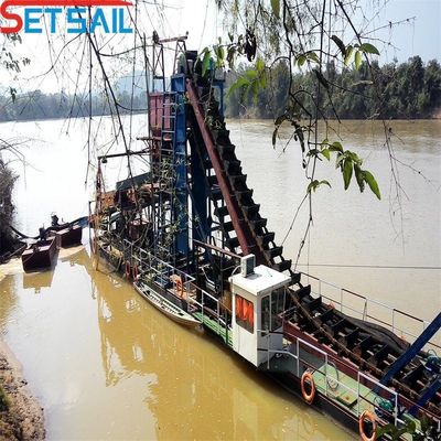 75kW-150kW 발전기 전력 버킷 휠 모래 금 광산 용기 매출 반환 환불