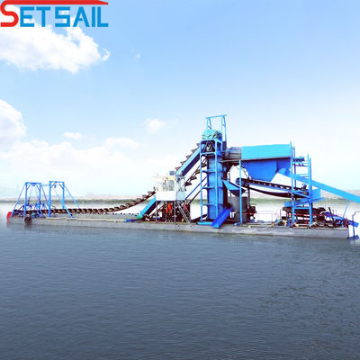 75kW-150kW 발전기 전력 버킷 휠 모래 금 광산 용기 매출 반환 환불