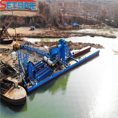 75kW-150kW 발전기 전력 버킷 휠 모래 금 광산 용기 매출 반환 환불